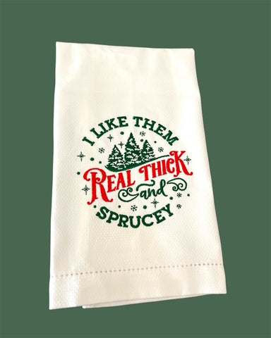 Thick and Sprucey Guest Towel