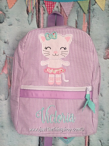 Cat Ballerina Backpack - Just The Thing Shop