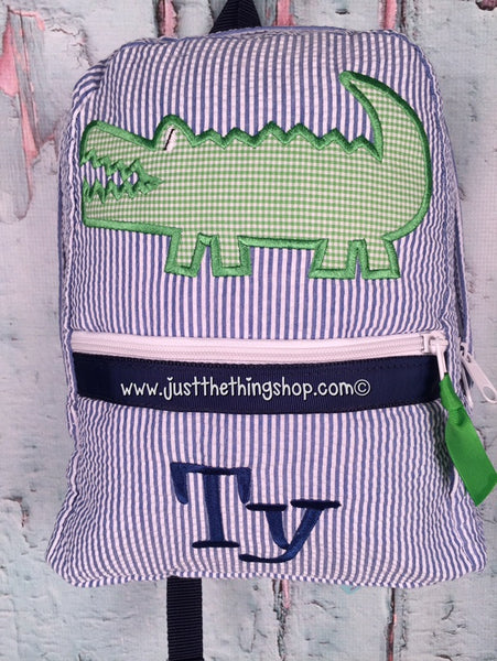 kid alligator backpack