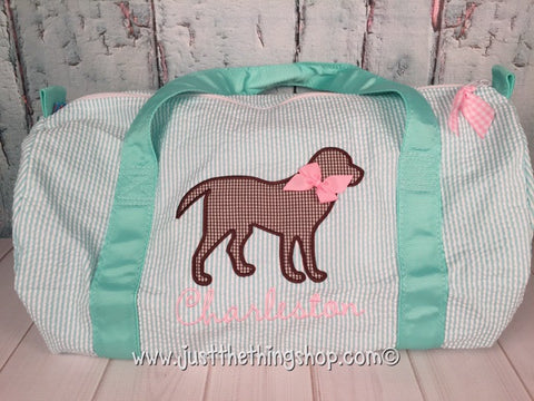 Lab Dog Duffel - Just The Thing Shop