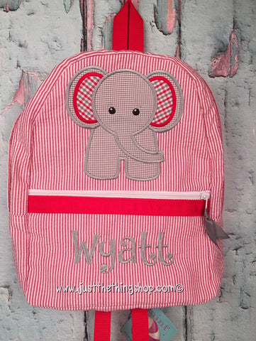 Elephant (front) Backpack - Just The Thing Shop