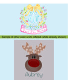 Personalized Reindeer Christmas Shirt