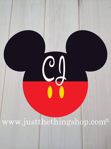 Personalized Mouse Heat Press Transfer