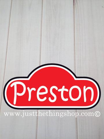 Personalized PlayDoh Heat Press Transfer