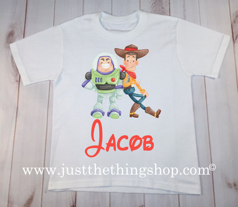 Space Ranger and Cowboy Vacation Shirt
