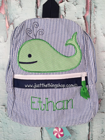Boy Whale Backpack - Just The Thing Shop