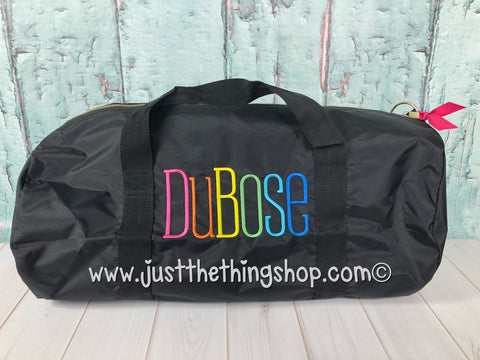Weekend Duffel - Just The Thing Shop