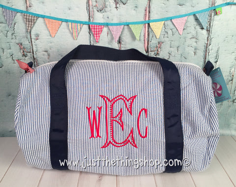 Baroque Monogram Duffel - Just The Thing Shop