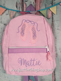 Ballet Shoes Slippers Backpack - Just The Thing Shop