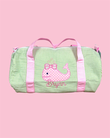 Girl Whale Duffel