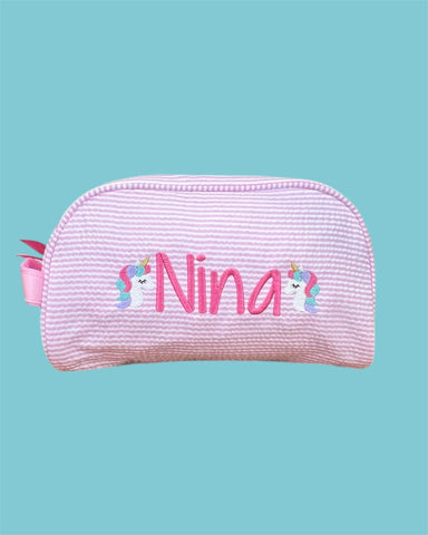 Unicorn Name Traveler Dopp Bags