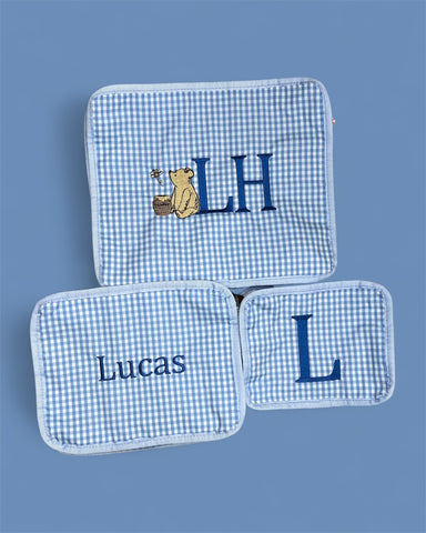 Classic Pooh Monogram Stacking Trio