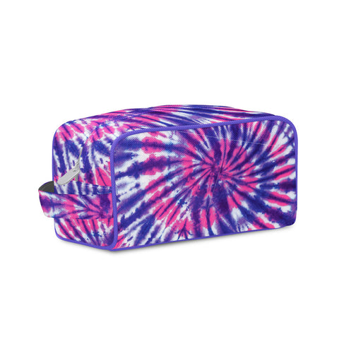 Grapevine Tie Dye Canvas Cosmetic Bag