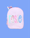 Applique Name Tall Skinny Font Gumdrop Lunch Box