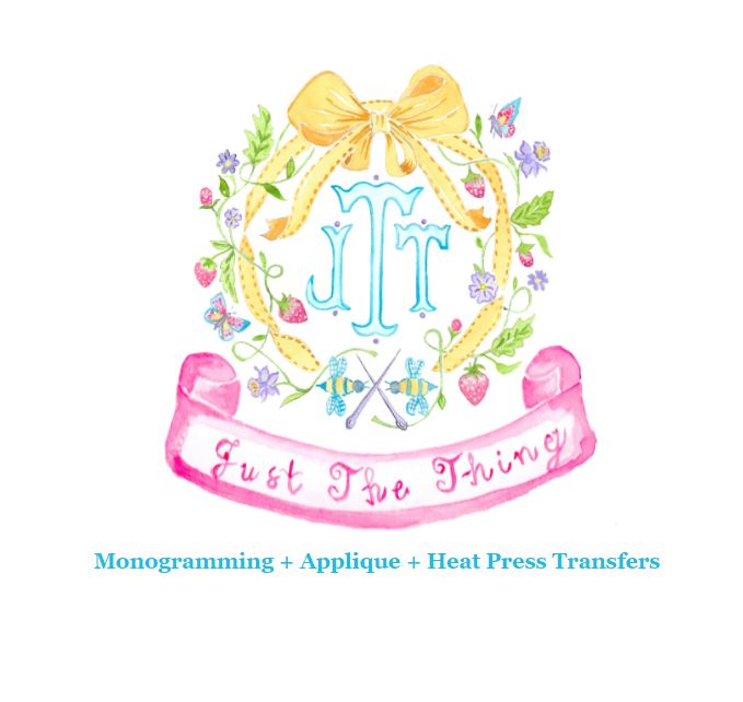 heat press transfers monogram monogramming applique mint backpack