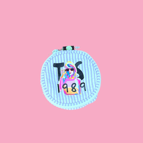TS 1989 Abstract Mini Button Jewelry Bags