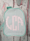 Scalloped Circle Applique Gumdrop Lunch Box - Just The Thing Shop