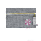 Unicorn Monogram Cosmo Zipper Bag - Just The Thing Shop