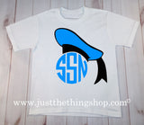 Personalized Duck Monogram Vacation Shirt