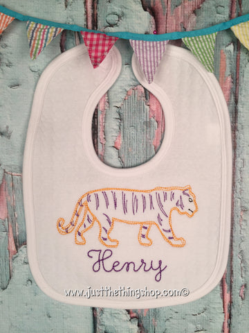 Vintage Tiger Bibs and Burps - Just The Thing Shop