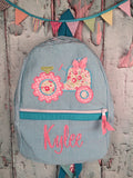 Girl Tractor Backpack - Just The Thing Shop