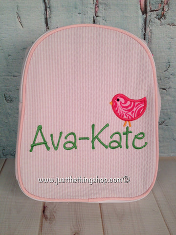 Small Bird with Name Gumdrop Lunch Box - Just The Thing Shop