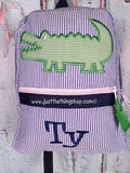 Boy Alligator Backpack - Just The Thing Shop