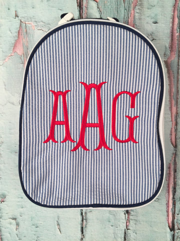 Fishtail Monogram Gumdrop Lunch Box - Just The Thing Shop
