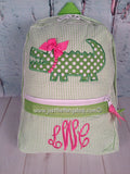 Girl Alligator Backpack - Just The Thing Shop