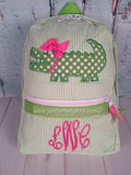 Girl Alligator Backpack - Just The Thing Shop