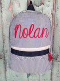 Eyes Wide Open Monogram Backpack - Just The Thing Shop