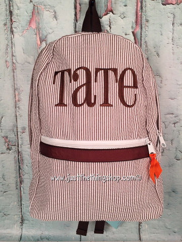 Pharmacy Monogram Backpack - Just The Thing Shop