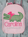 Girl Alligator Gumdrop Lunch Box - Just The Thing Shop