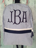 Fishtail Monogram Backpack - Just The Thing Shop