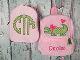 Scalloped Circle Applique Gumdrop Lunch Box - Just The Thing Shop