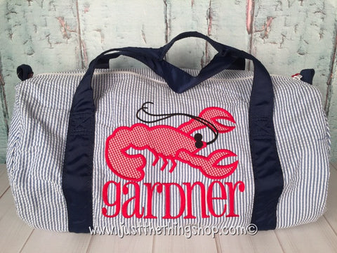 Crawfish Duffel - Just The Thing Shop