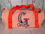 Applique Monogram Duffel - Just The Thing Shop