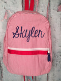 Eyes Wide Open Monogram Backpack - Just The Thing Shop