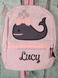 Girl Whale Backpack - Just The Thing Shop
