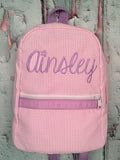 Eyes Wide Open Monogram Backpack - Just The Thing Shop