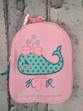 Girl Whale Gumdrop Lunch Box - Just The Thing Shop