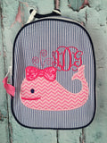 Girl Whale Gumdrop Lunch Box - Just The Thing Shop
