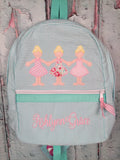 Ballerina Paperdoll Trio Backpack - Just The Thing Shop