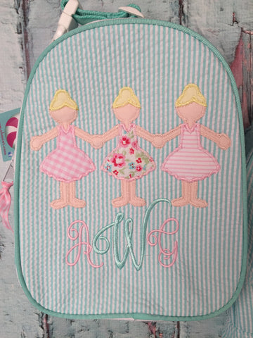 Ballerina Paperdolls Gumdrop Lunch Box - Just The Thing Shop