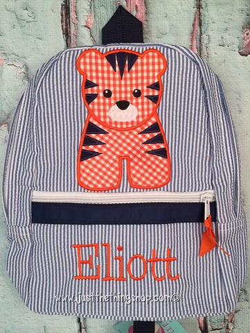 Tiger Backpack - Just The Thing Shop