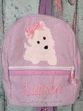 Puppy Scottie / Terrier Backpack - Just The Thing Shop
