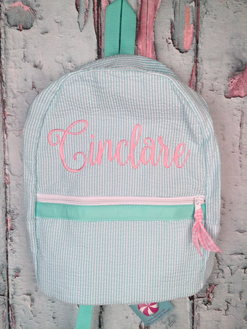 Nouradilla Monogram Backpack - Just The Thing Shop