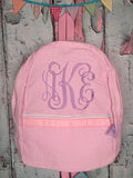Vine Monogram For Girls Backpack - Just The Thing Shop