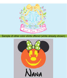 Girl Mouse Pumpkin Halloween Shirt