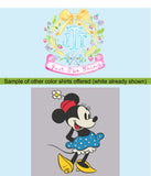 Vintage Girl Mouse Vacation Shirt
